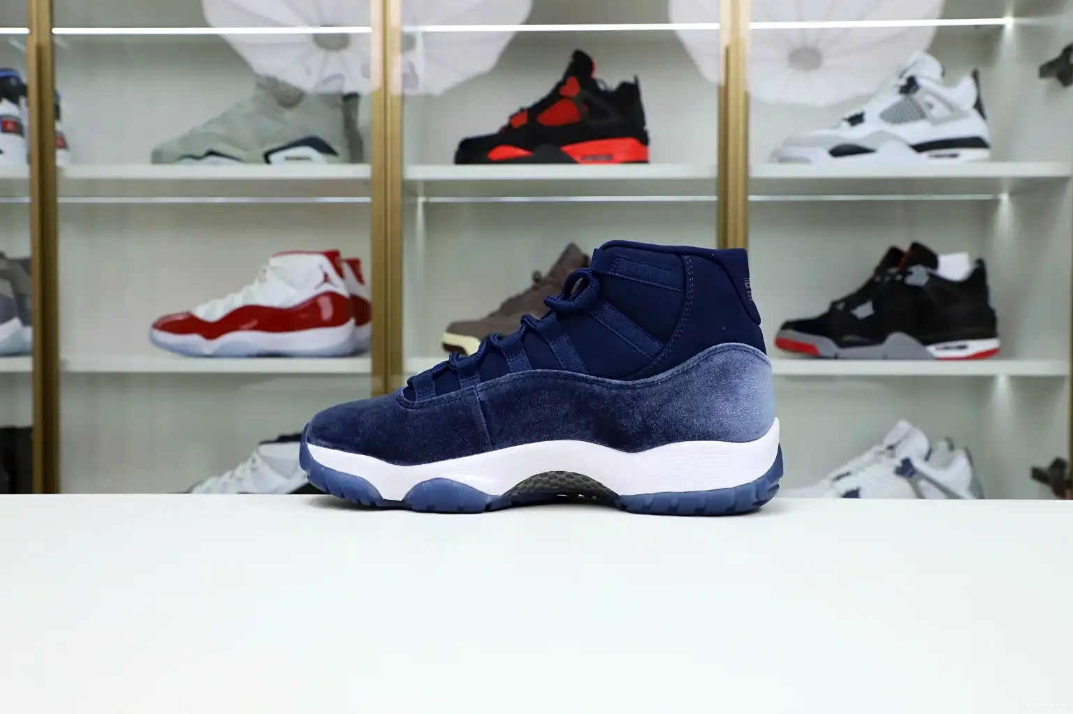NAVY JORDAN AIR 11 MIDNIGHT RETRO Kimikick 0615